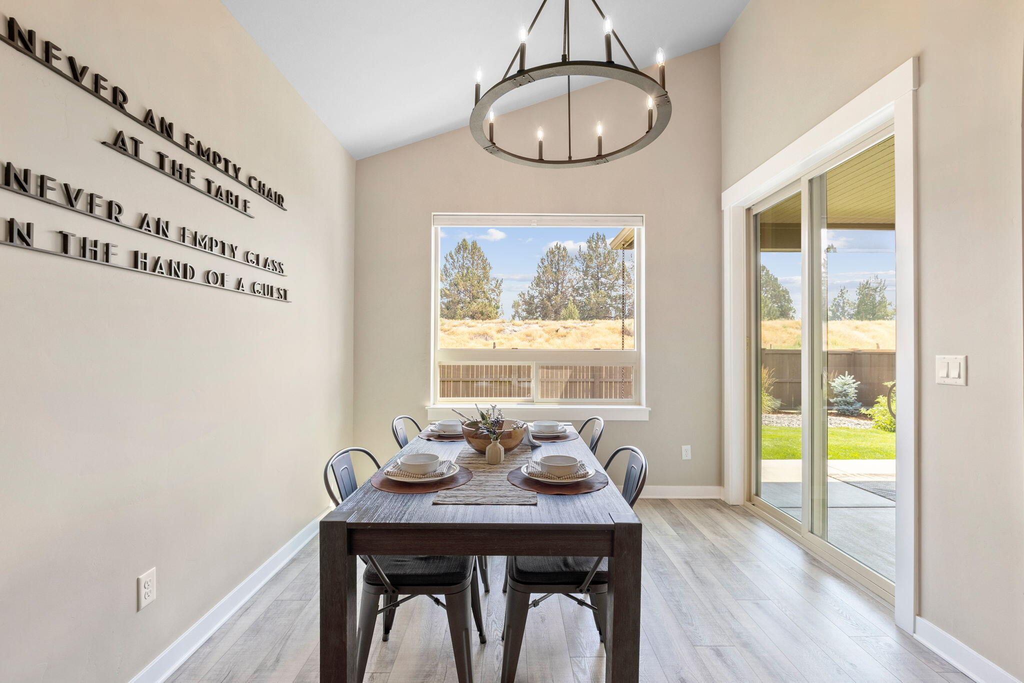 4396 Southwest 36th Street Redmond, OR 97756 - Photo 13 of 36 Dining area looking into the private backyard.