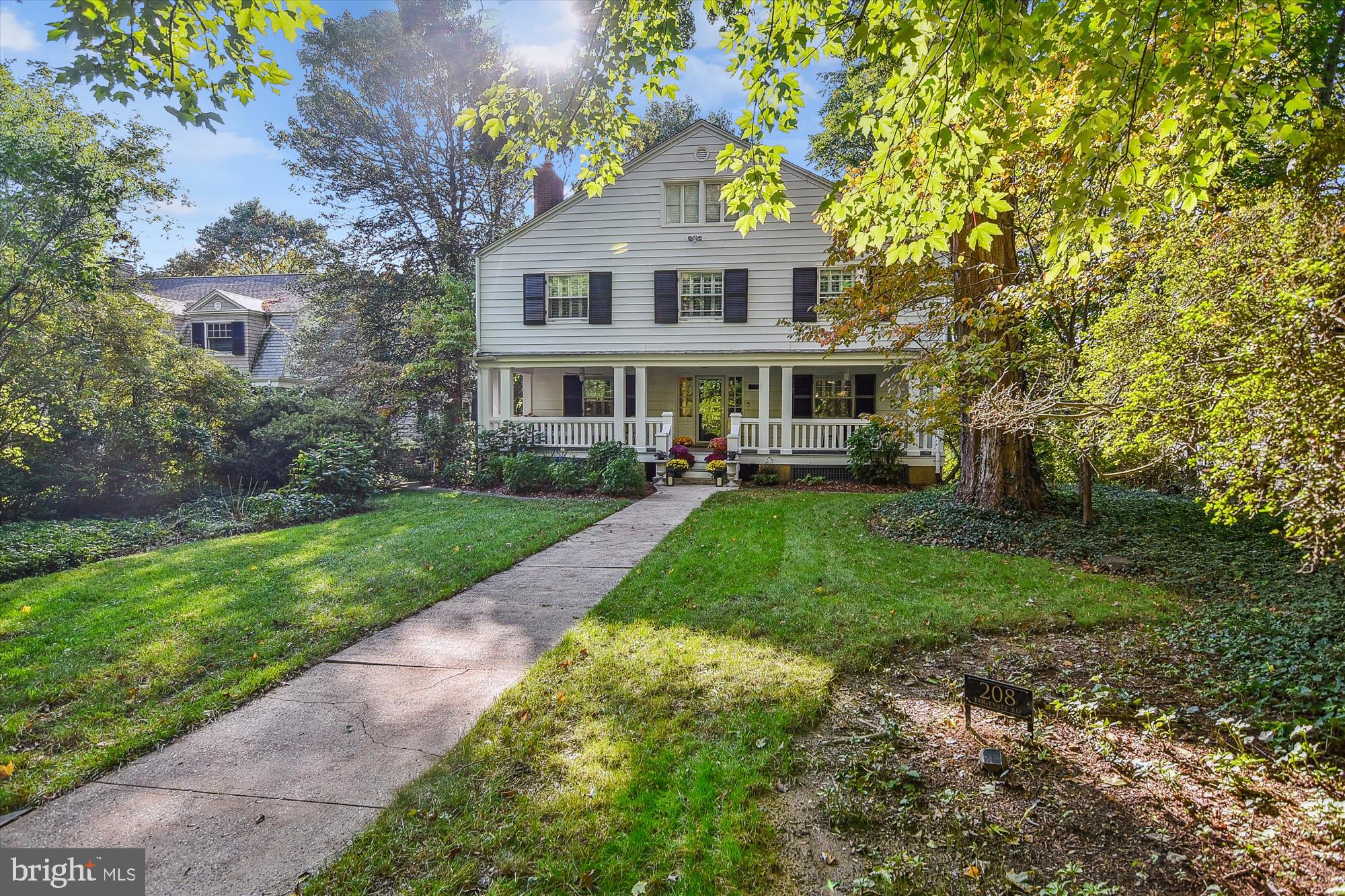 208 Edgevale Road Baltimore, MD 21210 - Photo 2 of 69 a front view of a house with a yard