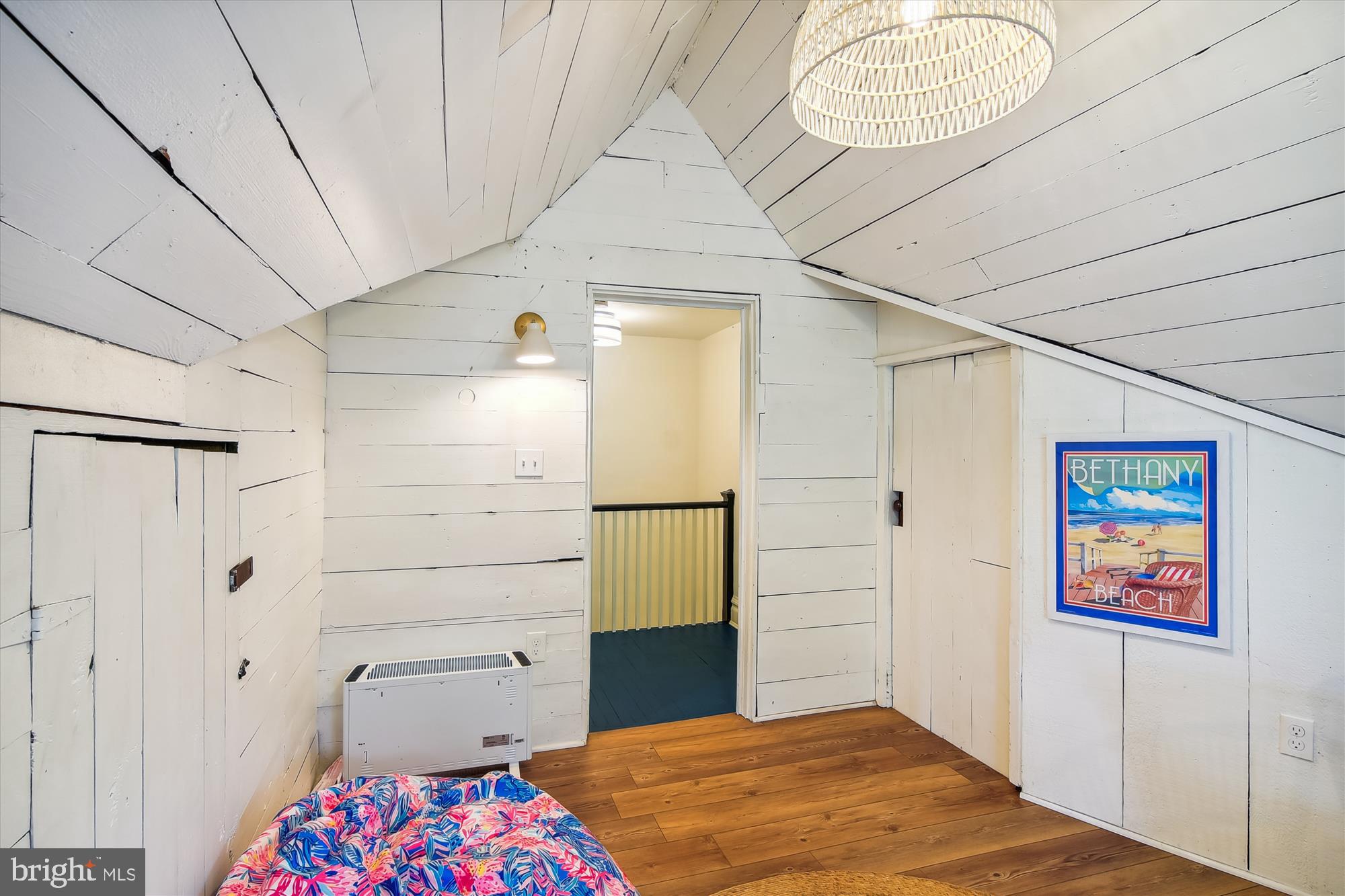 208 Edgevale Road Baltimore, MD 21210 - Photo 44 of 69 a bedroom with a bed and a painting on the wall