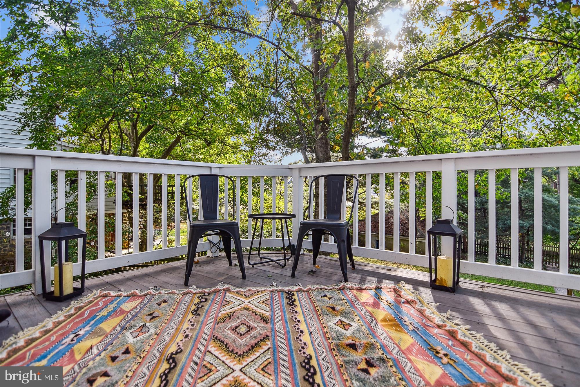 208 Edgevale Road Baltimore, MD 21210 - Photo 62 of 69 a view of a two chairs in the roof deck