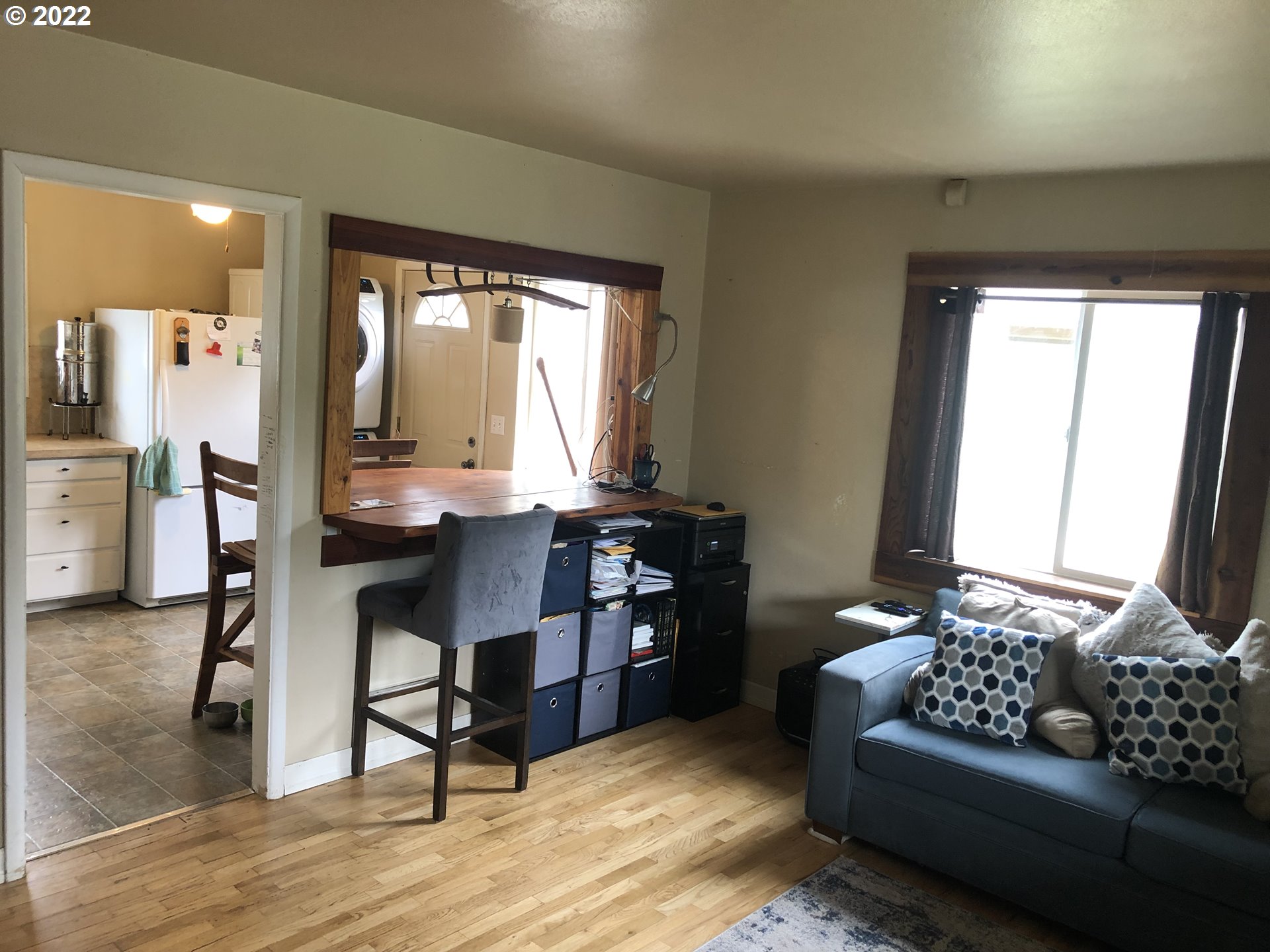 2796 J Street Springfield, OR 97477 - Photo 3 of 18 a living room with furniture and a large window