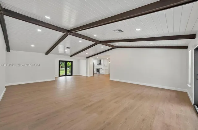 a view of empty room