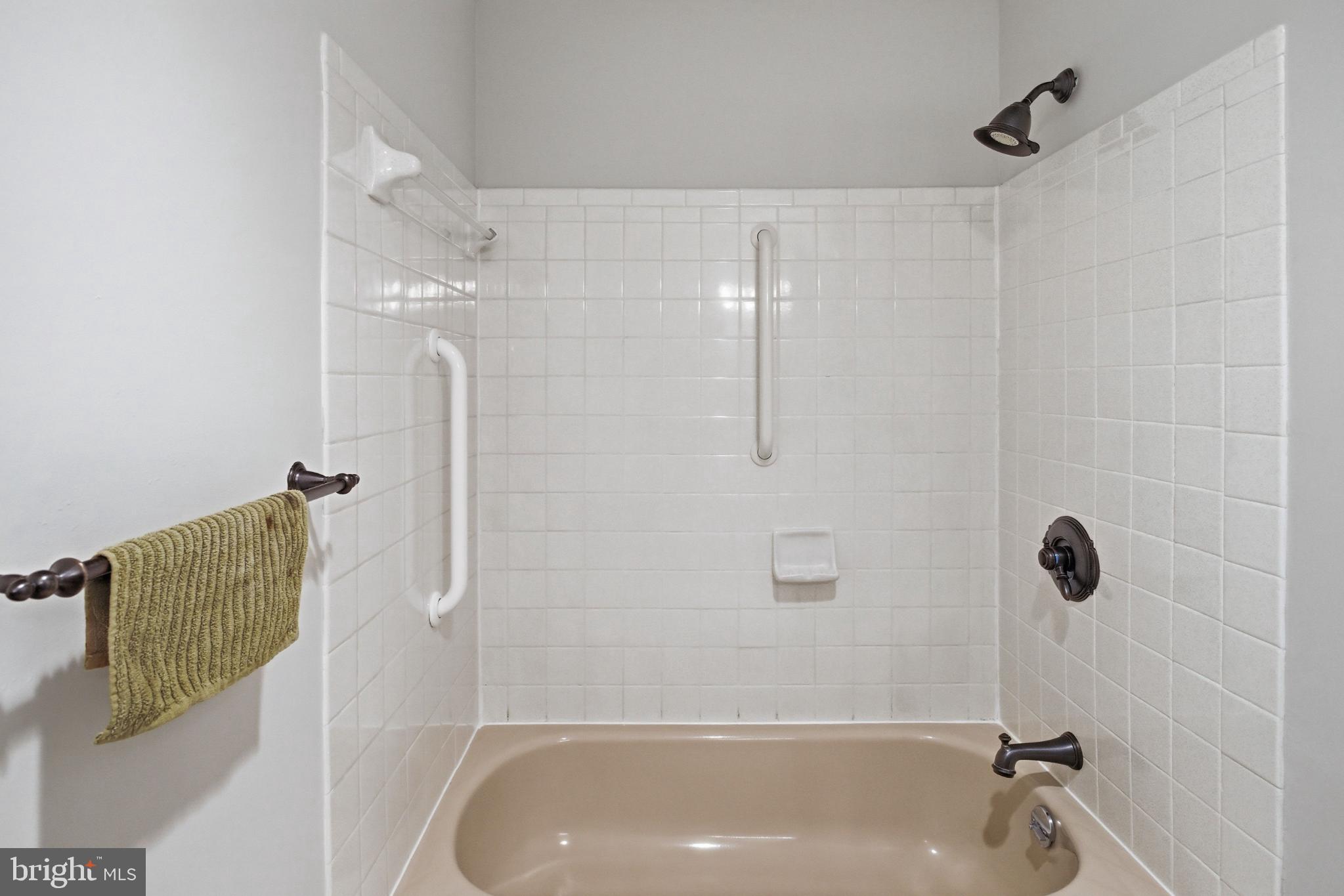 8802 Parliament Drive Springfield, VA 22151 - Photo 16 of 47 Modern bath with safety features and style.