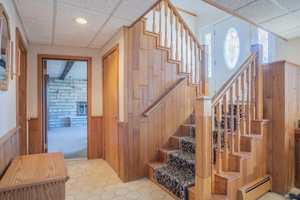 1 Christopher Drive Nahant, MA 01908 - Photo 27 of 41 a view of staircase with large window