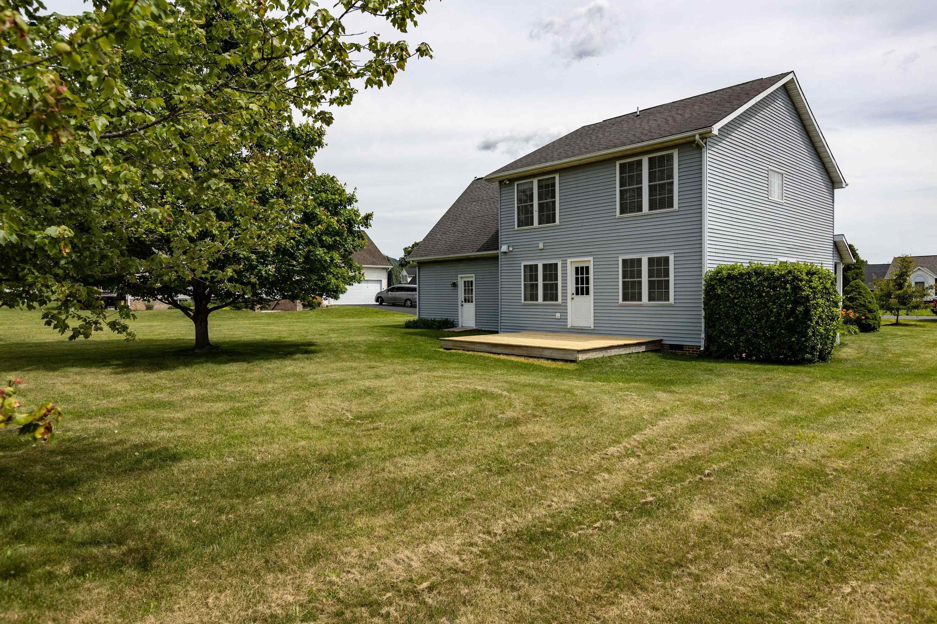 536 Three Leagues Road McGaheysville, VA 22840 - Photo 42 of 71 a front view of house with yard and trees