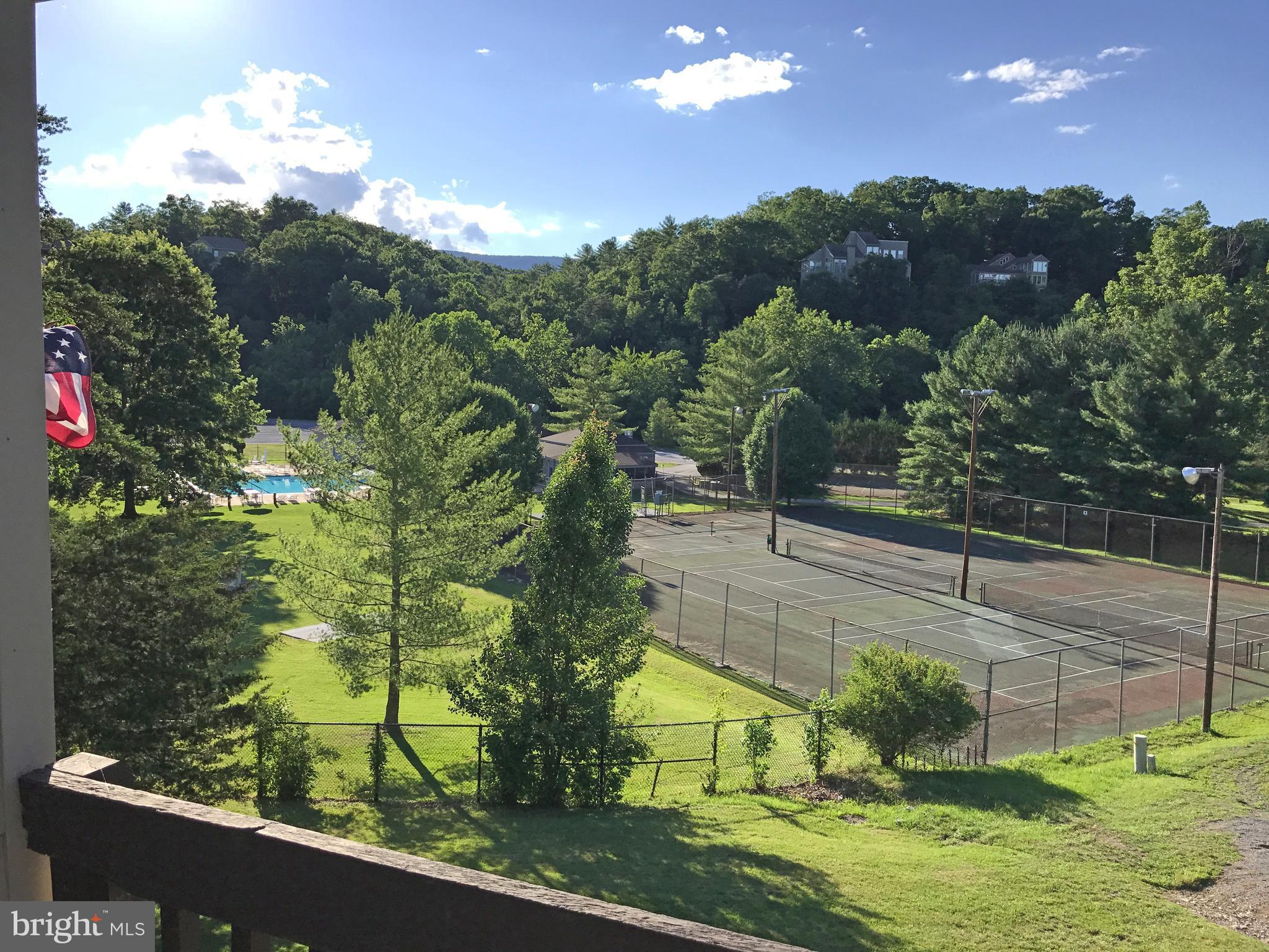 22 Ridge Court Basye, VA 22842 - Photo 6 of 30 No 22 overlooks Green Space, Tennis, Pool, Views.