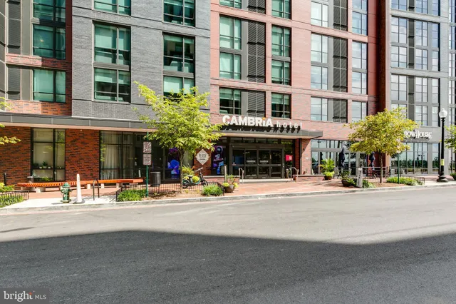 a view of an entrance of building