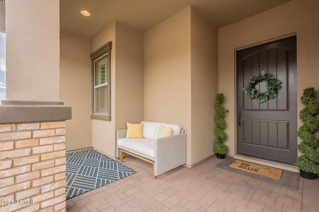 a kitchen with a table and chairs in it