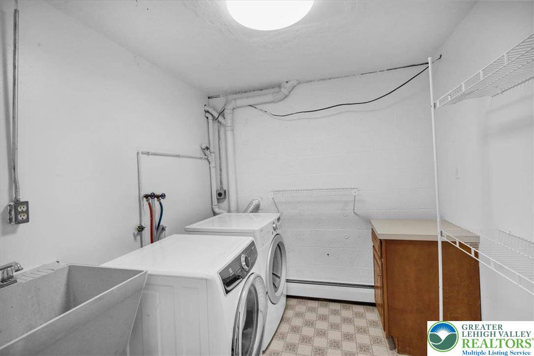 282 Ernst Road Mohrsville, PA 19541 - Photo 34 of 50 a utility room with dryer and washer