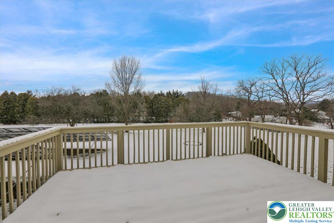 282 Ernst Road Mohrsville, PA 19541 - Photo 43 of 50 a view of balcony with wooden floor and fence