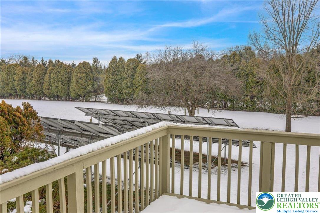 282 Ernst Road Mohrsville, PA 19541 - Photo 45 of 50 a view of a balcony with wooden fence