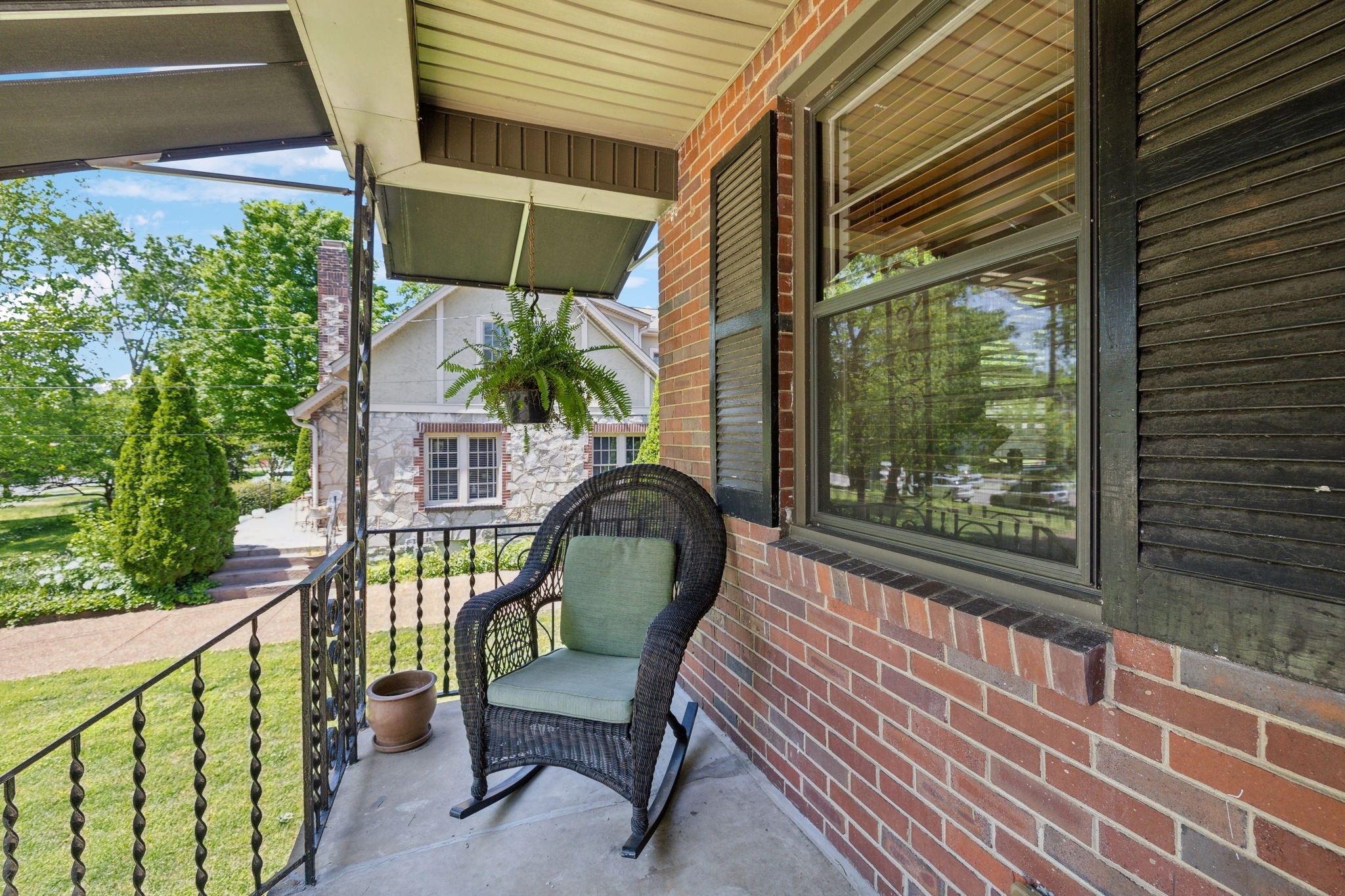 4202 Murphy Road Nashville, TN 37209 - Photo 17 of 34 a view of a two chair in the balcony