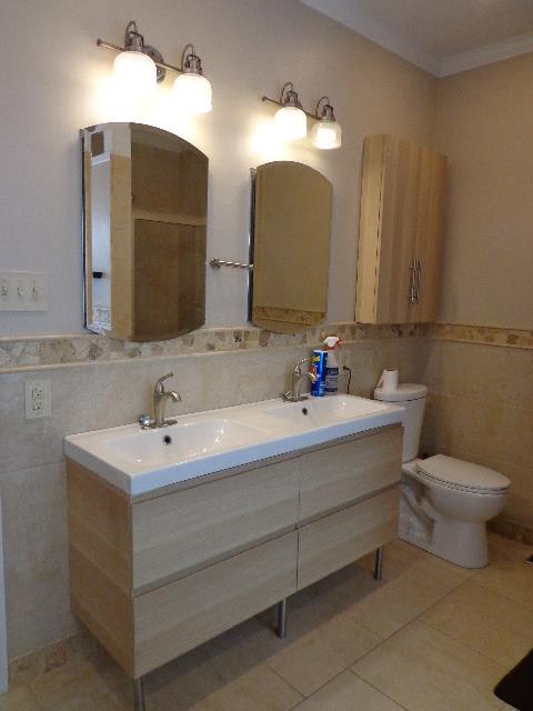 1920 Rock Springs Road Columbia, TN 38401 - Photo 12 of 27 Updated master bathroom with double bowl vanity and tile floor.