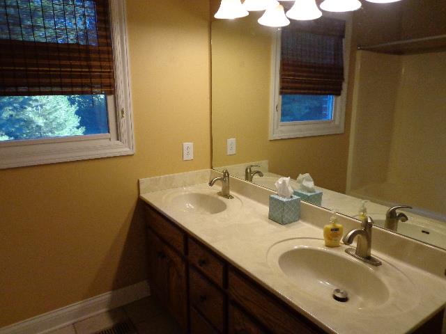 1920 Rock Springs Road Columbia, TN 38401 - Photo 16 of 27 2nd full bathroom with double bowl vanity and combo tub/shower.
