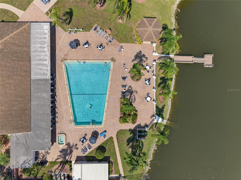 4916 Troon Lane New Port Richey, FL 34655 - Photo 49 of 53 an aerial view of a house