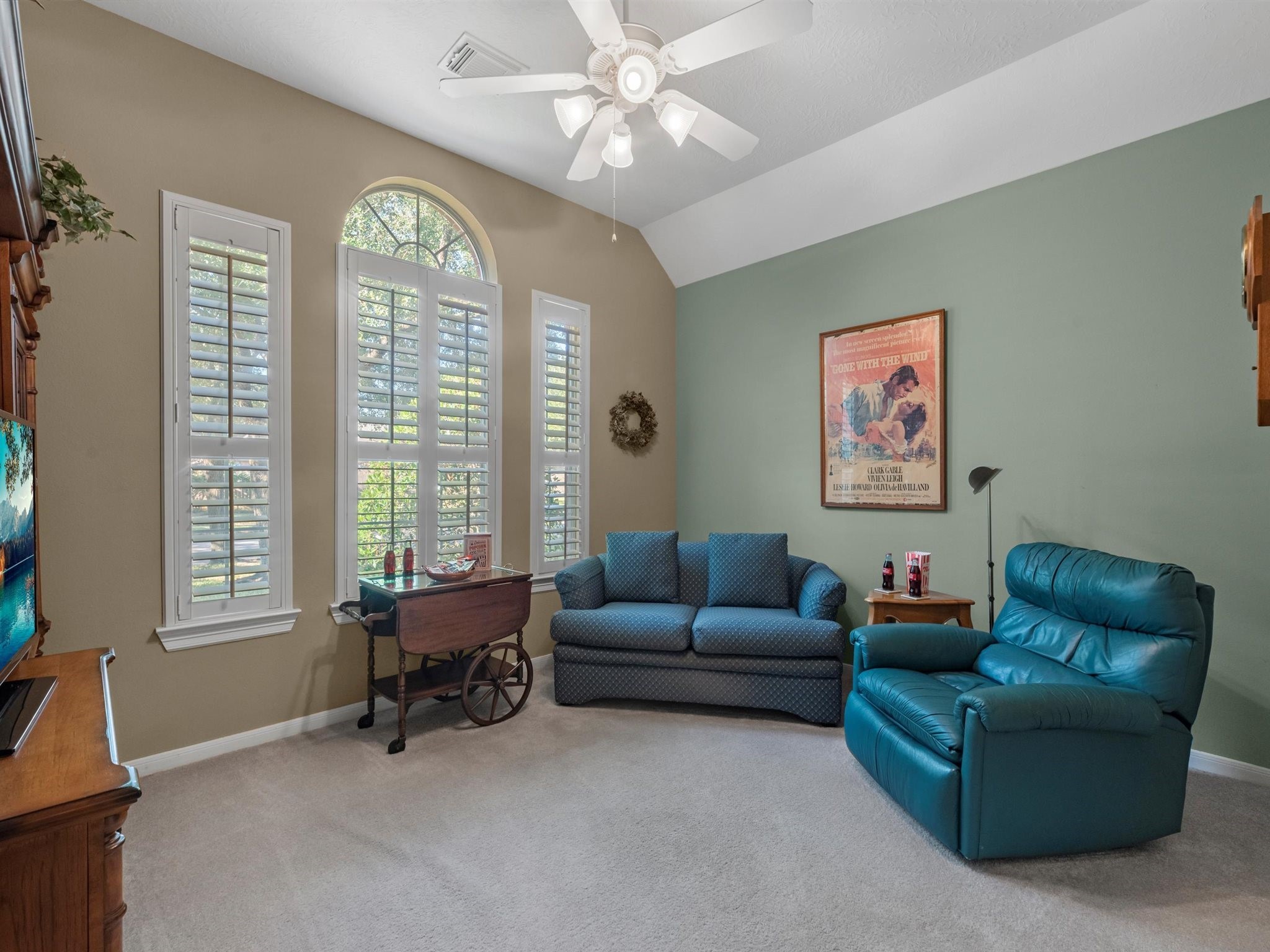 20471 Bentwood Oaks Drive Porter, TX 77365 - Photo 29 of 43 a living room with furniture and a large window