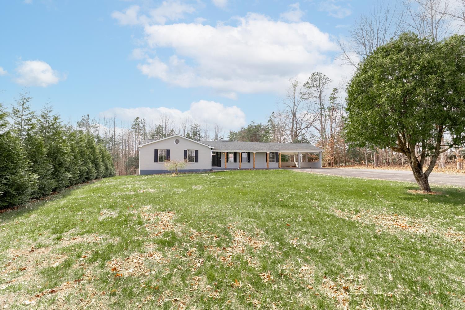3538 Gladys Road Gladys, VA 24554 - Photo 69 of 81 a front view of a house with garden