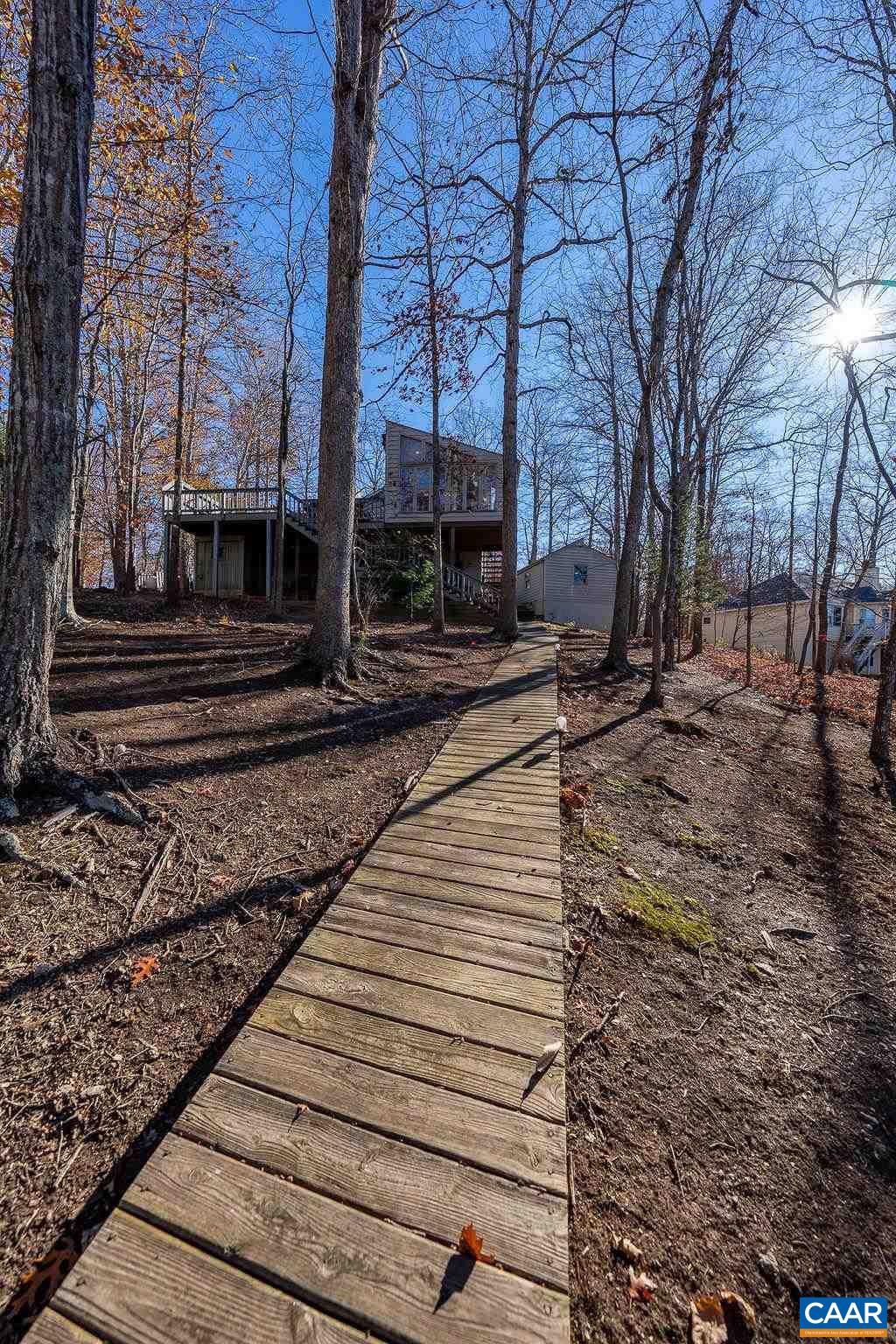75 Amethyst Road Palmyra, VA 22963 - Photo 15 of 42 a view of a pathway of a house