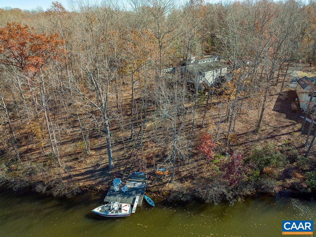 75 Amethyst Road Palmyra, VA 22963 - Photo 3 of 42 a view of a lake with houses