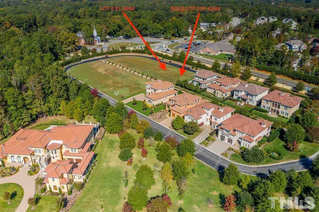 47 Treviso Place Durham, NC 27707 - Photo 30 of 38 an aerial view of a house