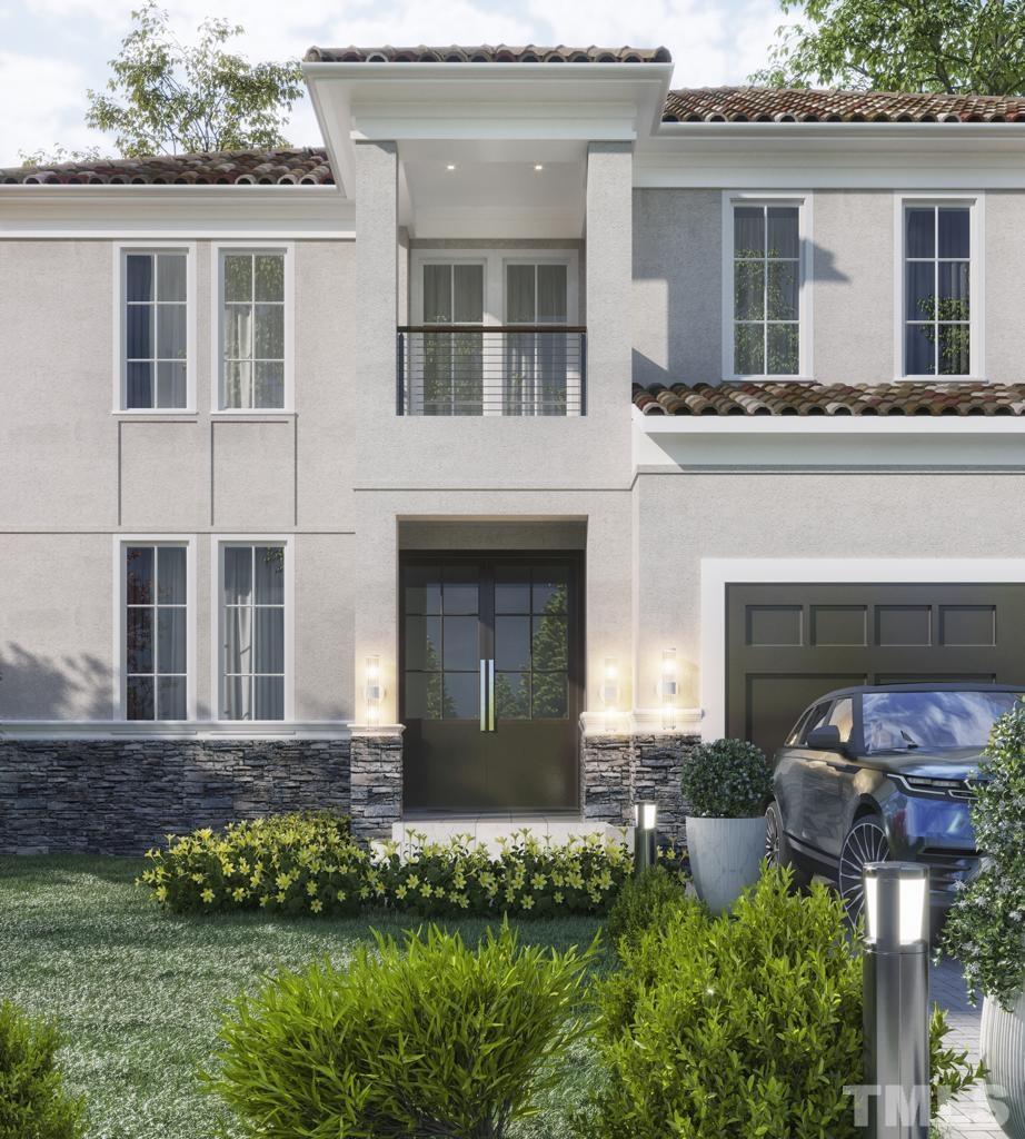 47 Treviso Place Durham, NC 27707 - Photo 4 of 38 front view of a house with a yard