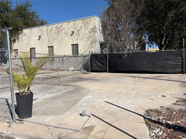 a view of a terrace with wooden floor