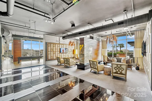 a very nice looking room with a large window