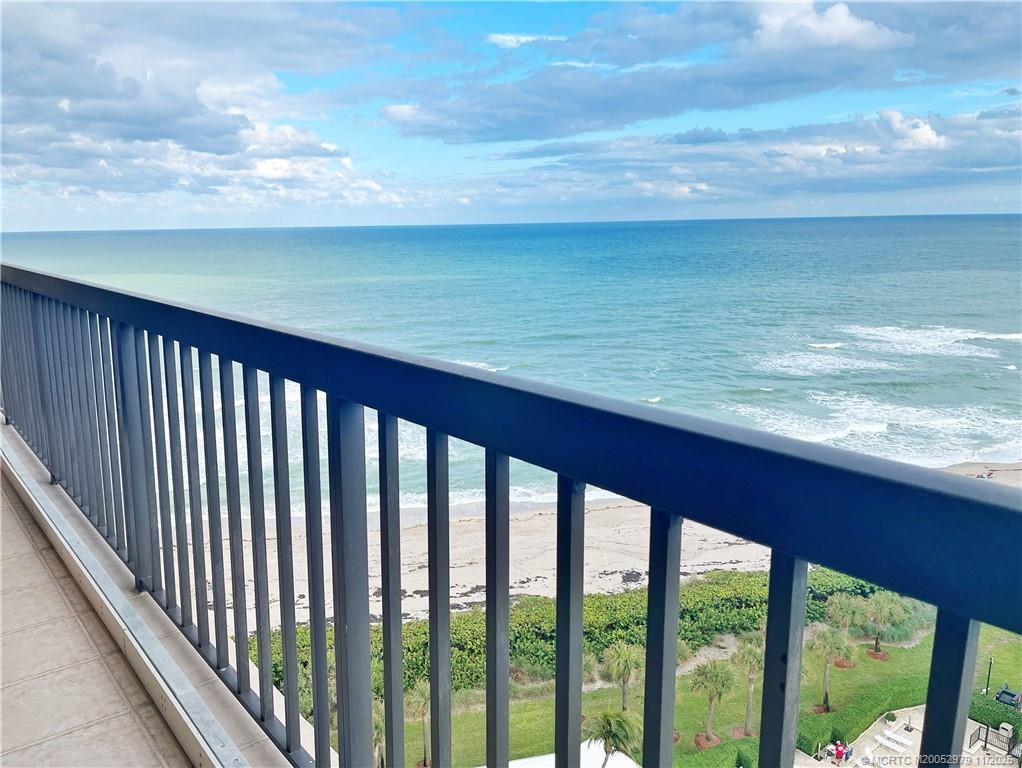 9500 South Ocean Drive, Unit 1410 Jensen Beach, FL 34957 - Photo 1 of 17 a view of ocean from a balcony