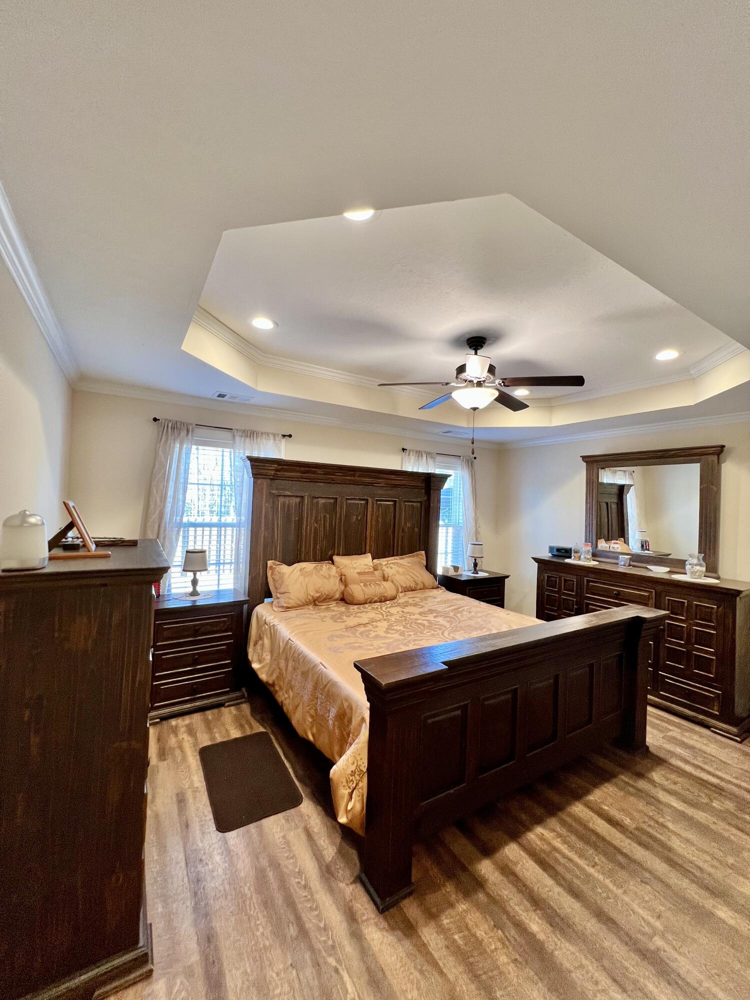 725 Fordham Road Grovetown, GA 30813 - Photo 18 of 42 Master Bedroom w/Trey Ceiling