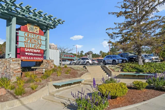 a car parked in front of building