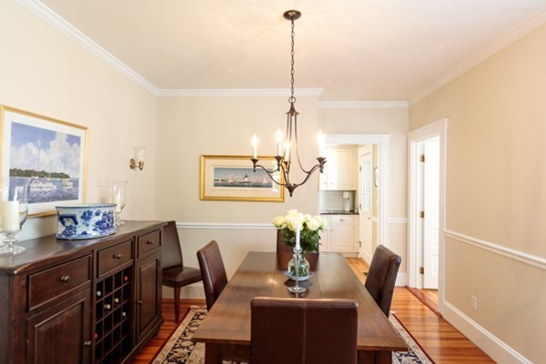 6 Solon Street Wellesley, MA 02482 - Photo 8 of 25 a view of a dining room with furniture window and wooden floor