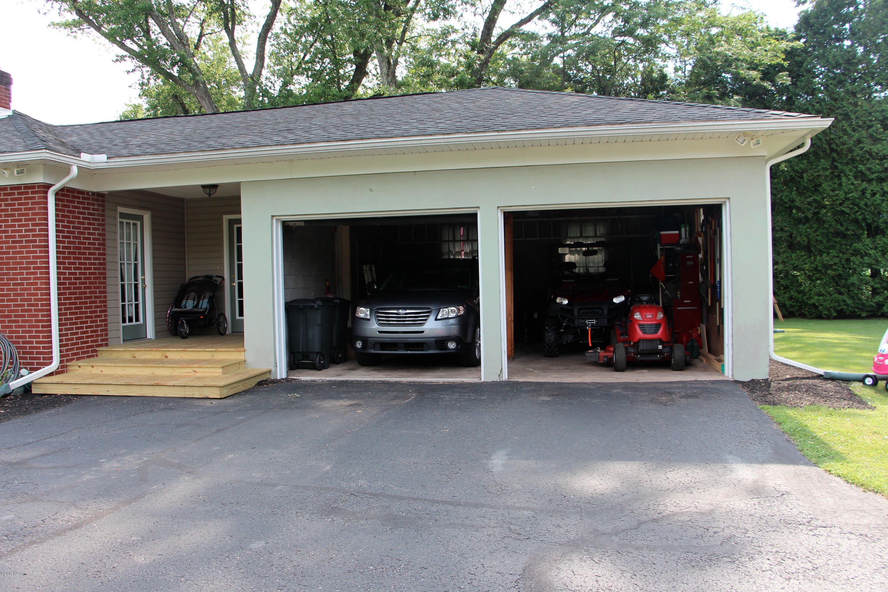 45 Pine Run Road Hughesville, PA 17737 - Photo 32 of 36 Garage and New Side Entry Deck