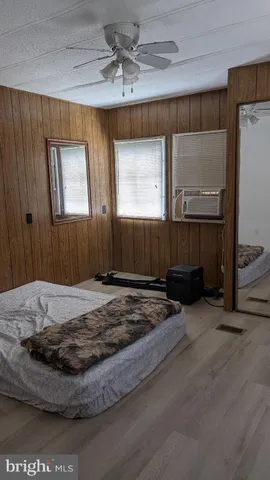a bed room with a bed