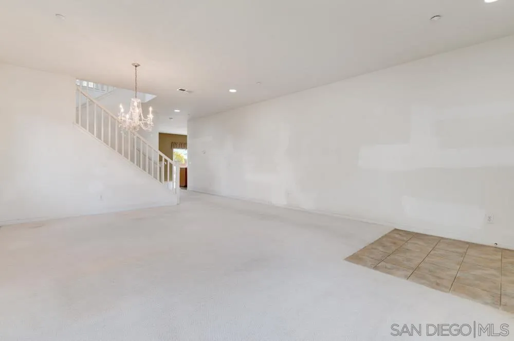 344 Natalie Way Fallbrook, CA 92028 - Photo 5 of 37 a view of a hallway with staircase