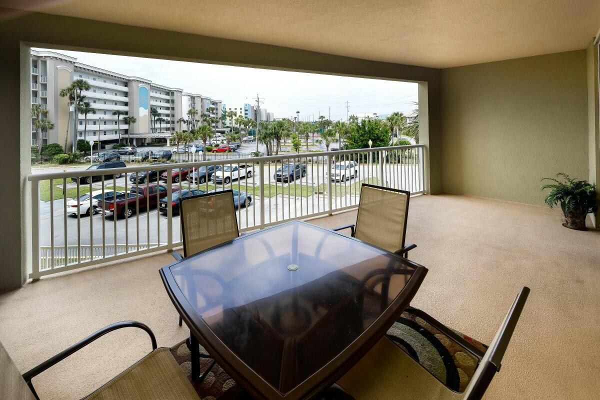 1150 Santa Rosa Boulevard, Unit 223 Fort Walton Beach, FL 32548 - Photo 28 of 53 a balcony view with a seating space