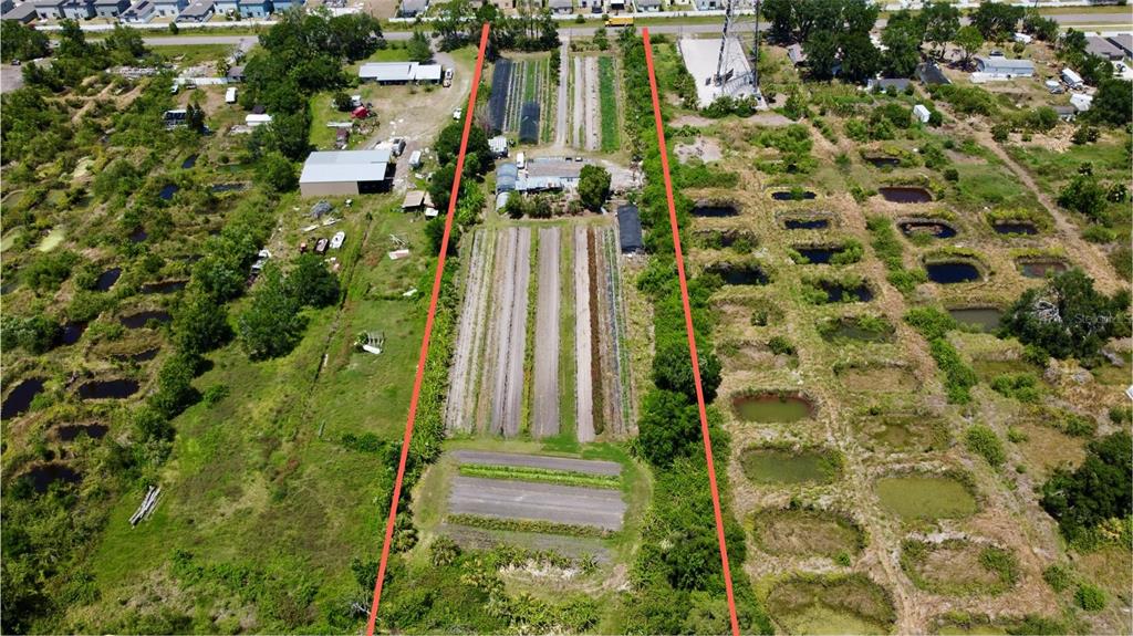 11101 Sumner Road Wimauma, FL 33598 - Photo 4 of 22 an aerial view of residential house with parking space