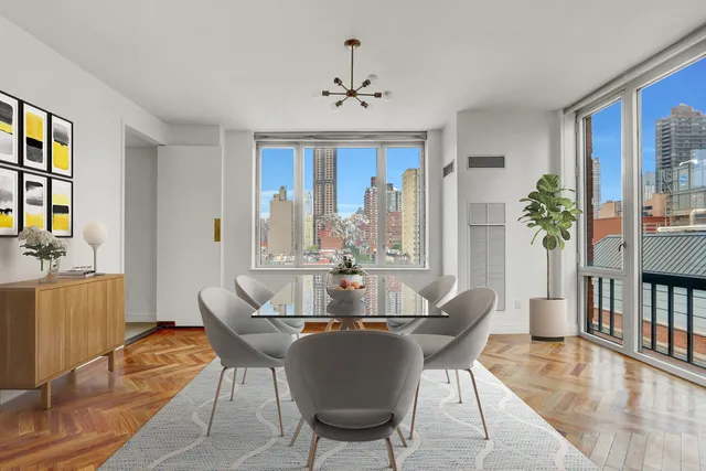 a view of empty room with windows