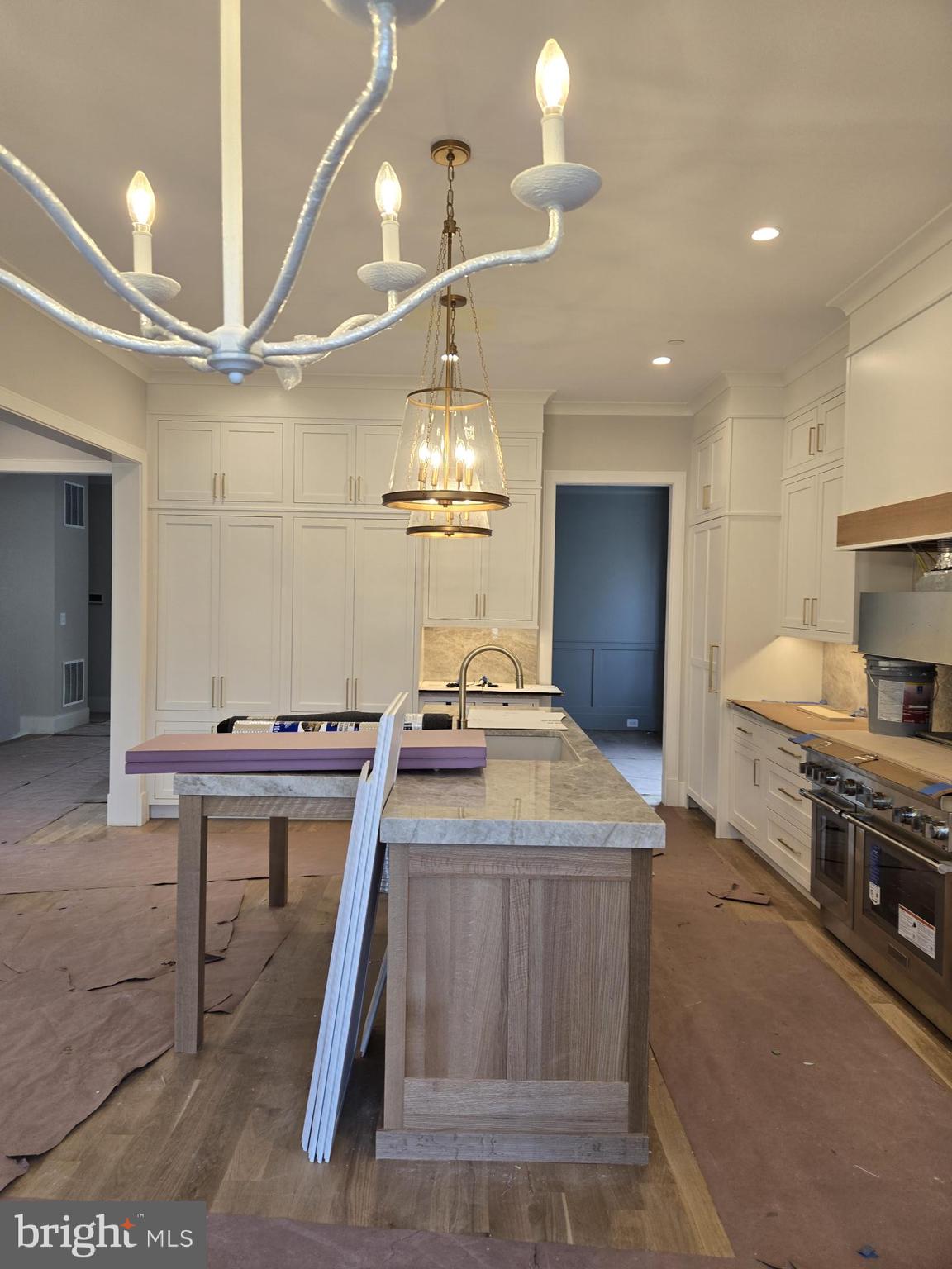 7005 Exfair Road Bethesda, MD 20814 - Photo 6 of 79 Modern kitchen with elegant finishes.