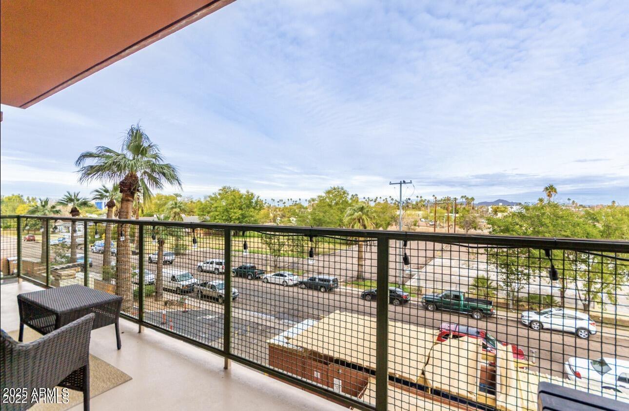 4750 North Central Avenue, Unit 3A Phoenix, AZ 85012 - Photo 12 of 24 a view of ocean from a balcony