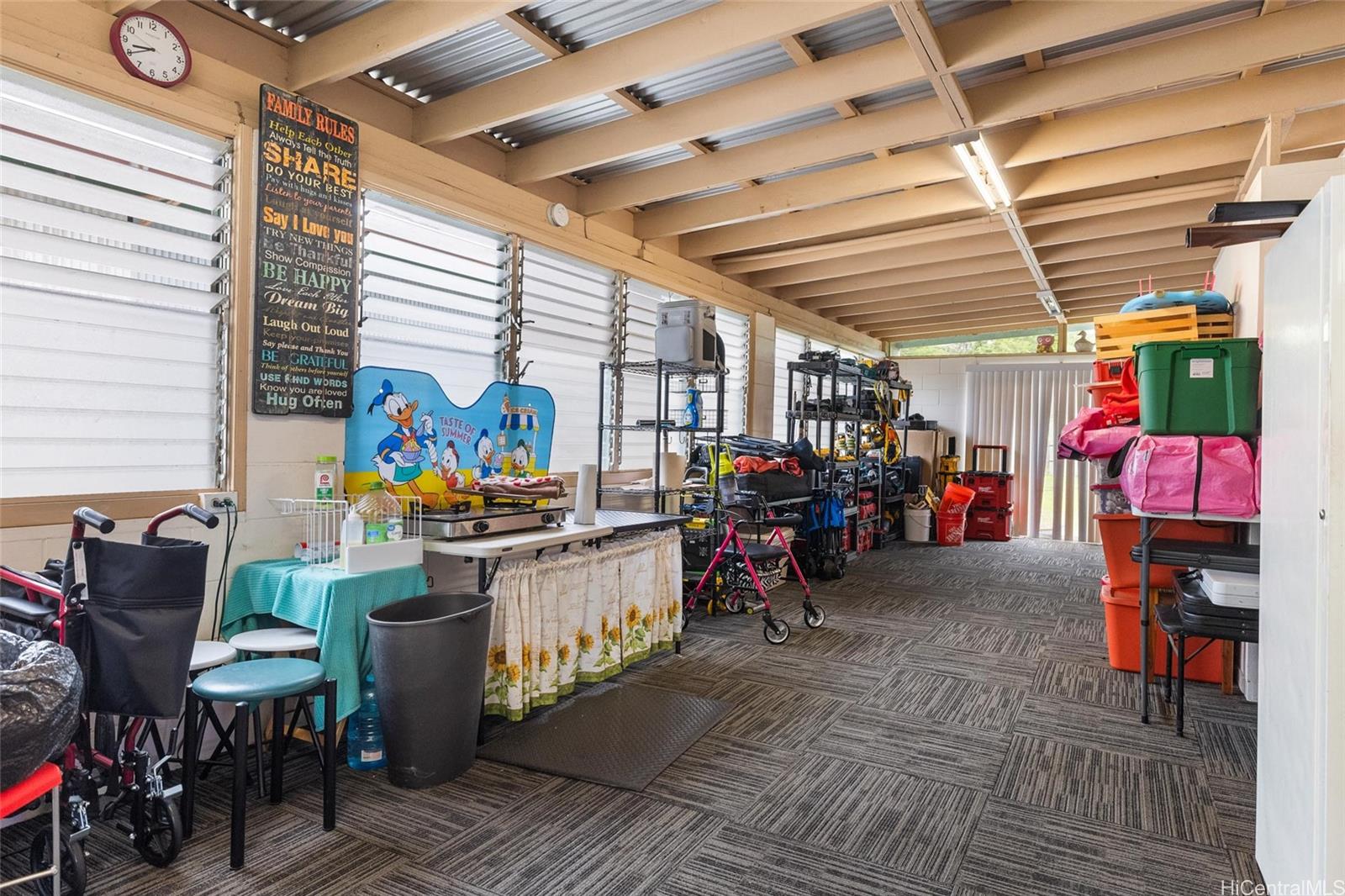 85-576 Waianae Valley Road, Unit A Waianae, HI 96792 - Photo 16 of 20 downstairs covered patio for entertaining or storage