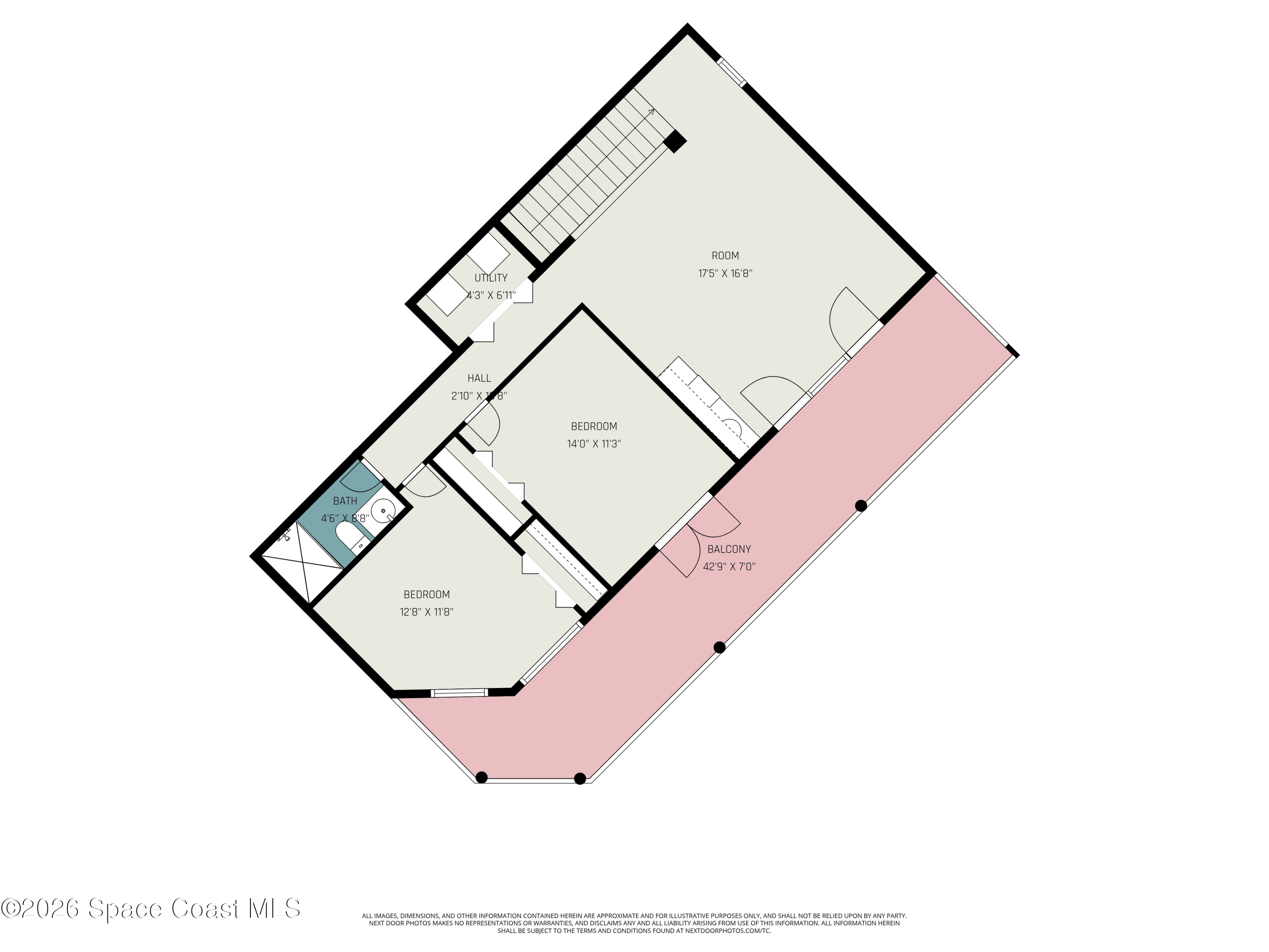 1 Point View Place Cocoa, FL 32926 - Photo 44 of 45 a view of staircase with white walls