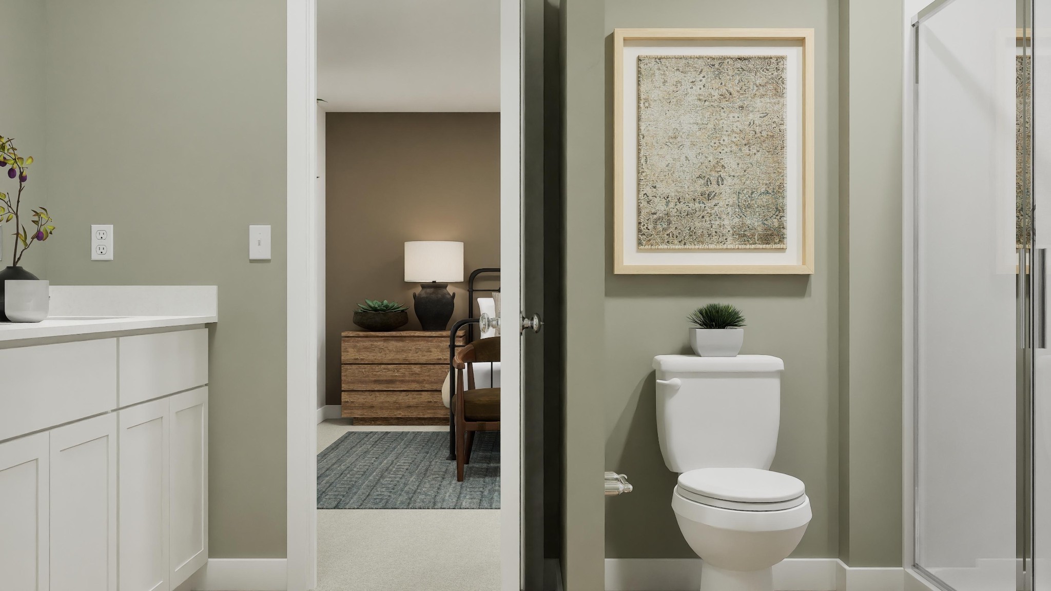 873 Parkside Boulevard Portland, TN 37148 - Photo 18 of 20 a bathroom with a toilet and a shower