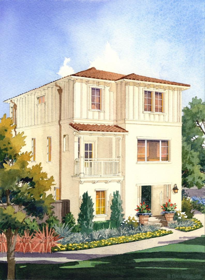 38539 Amaranto Street Newark, CA 94560 - Photo 1 of 7 a front view of a residential apartment building with swimming pool and green space