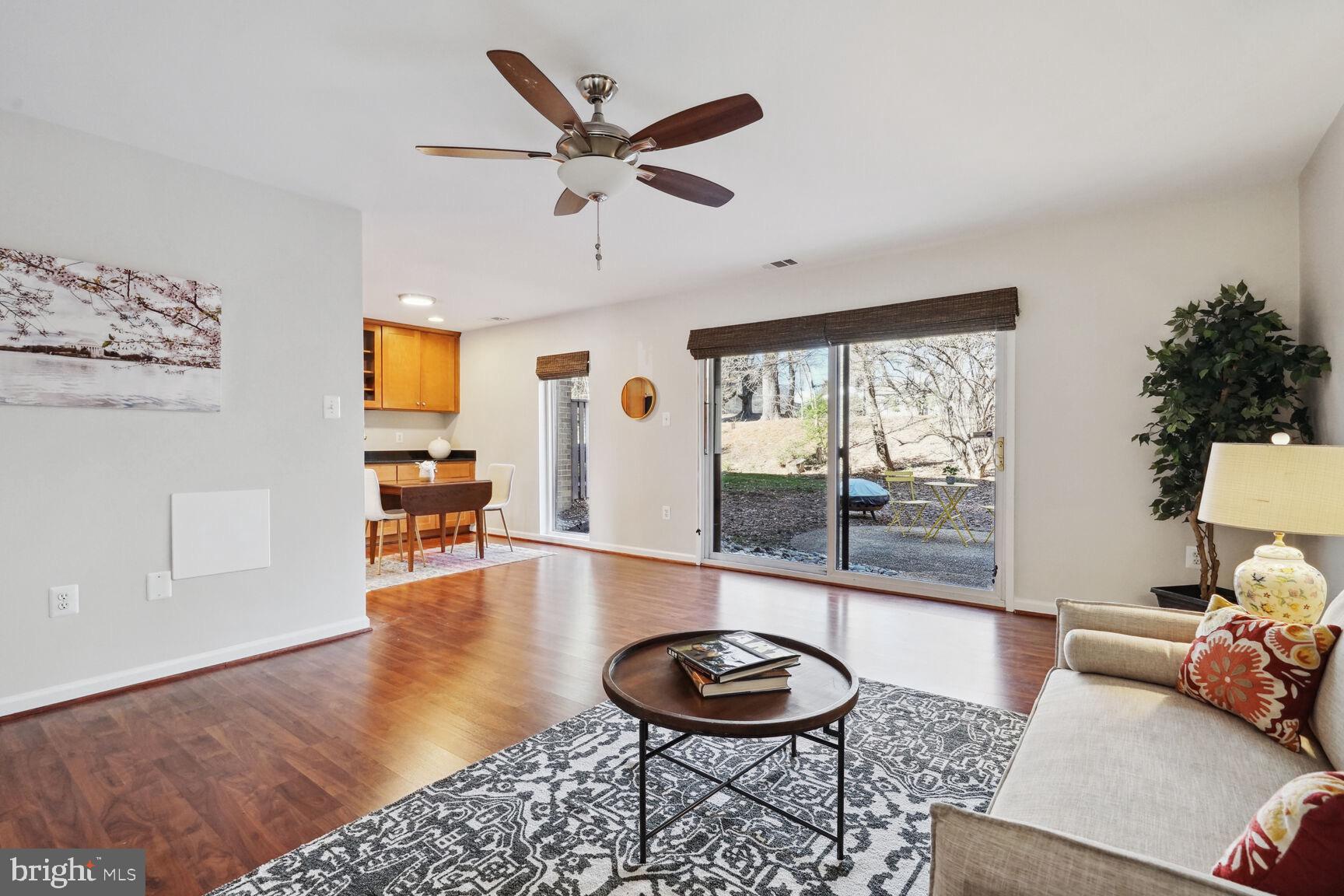 1747 Ivy Oak Square Reston, VA 20190 - Photo 13 of 31 Living Room to Backyard