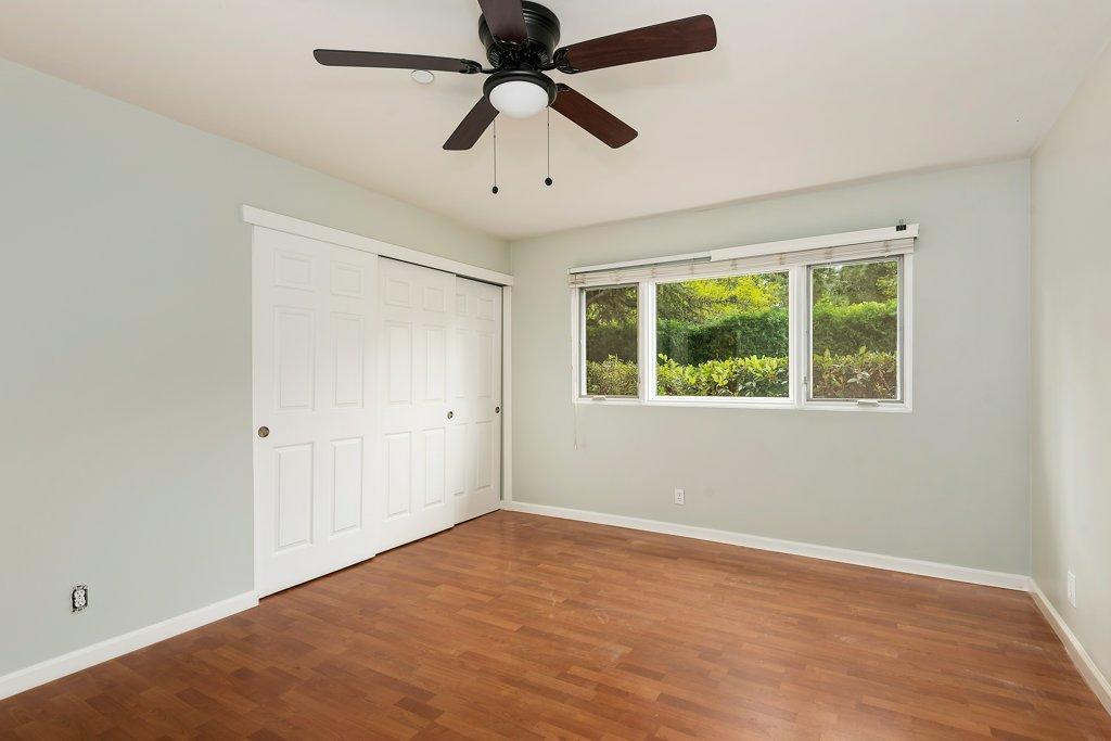 475 Barker Pass Road Montecito, CA 93108 - Photo 36 of 57 an empty room with a window and a ceiling fan