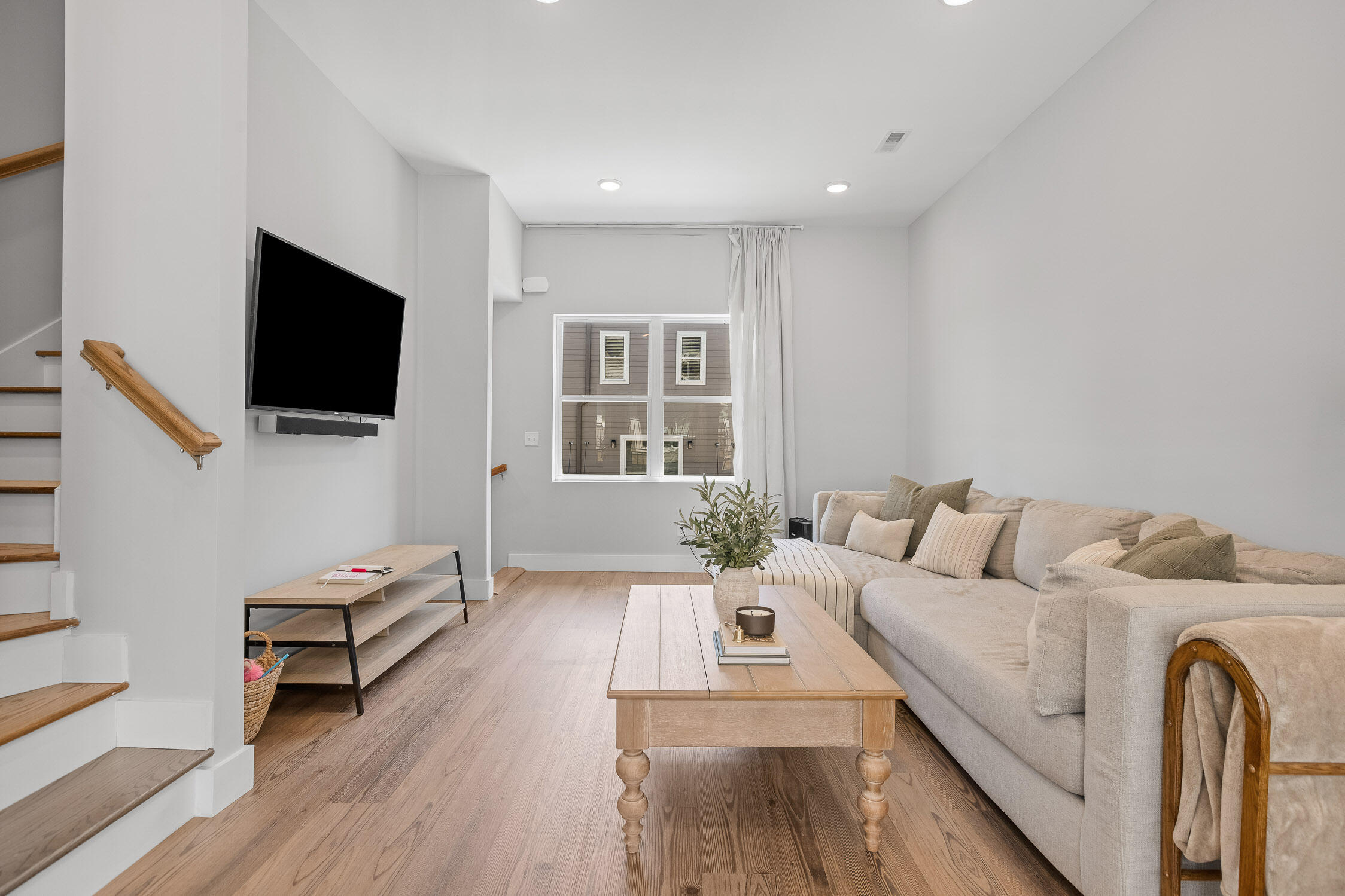Second Floor - Living Room & Flex Space
