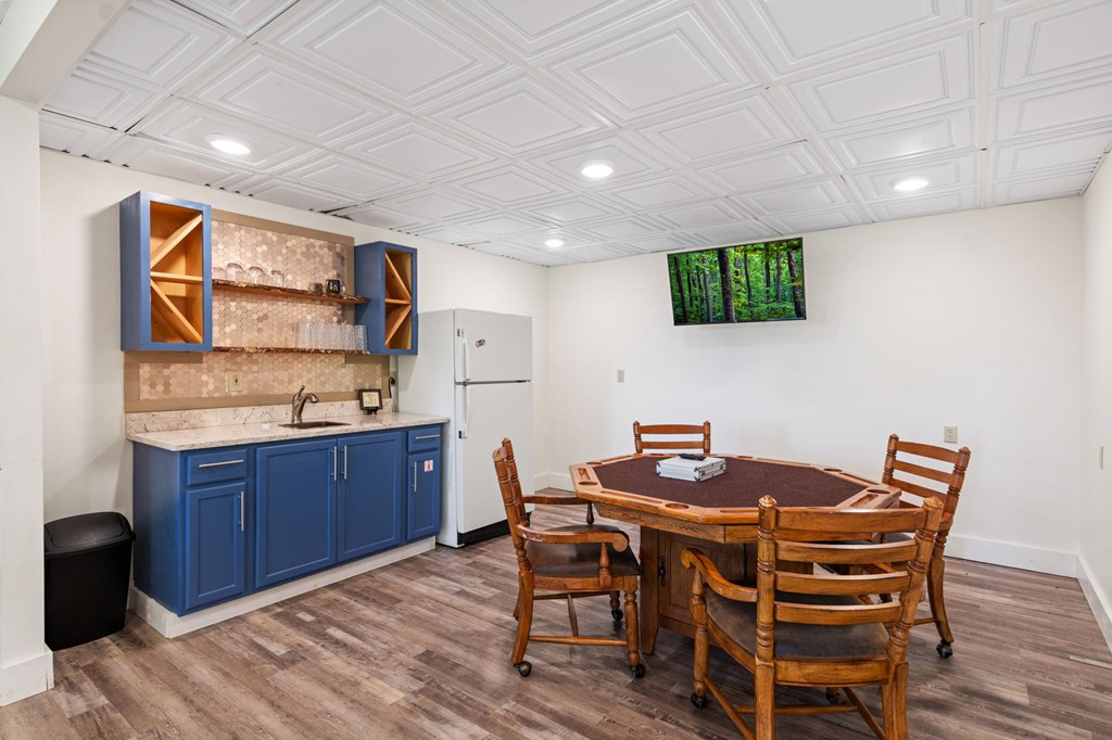760 River Bend Lane Blue Ridge, GA 30513 - Photo 47 of 101 a view of a dining room with furniture and wooden floor