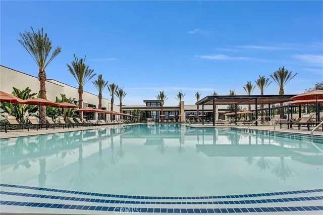 a view of swimming pool with a patio
