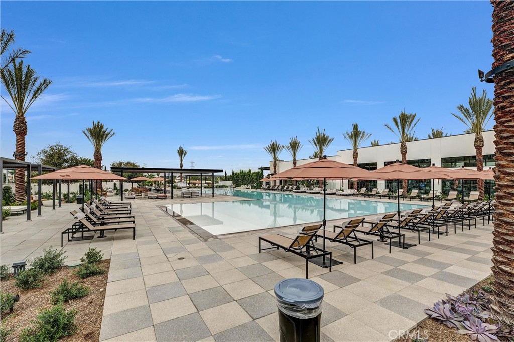 1808 Hollyleaf Terrace Montebello, CA 90640 - Photo 53 of 56 a view of a swimming pool with outdoor seating and plants