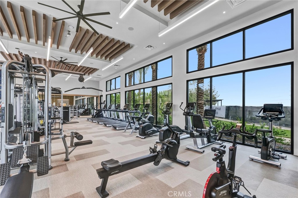 1808 Hollyleaf Terrace Montebello, CA 90640 - Photo 55 of 56 a view of a room with gym equipment